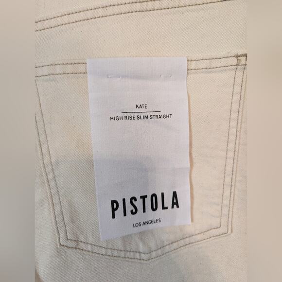 PISTOLA New Kate High-rise Slim Straight Jeans - Picture 9 of 13